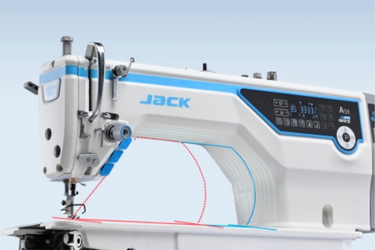 швейная машина Jack JK-A5E с большой платформой